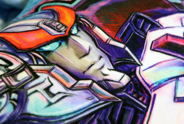 clos-up of plush texture of Prowl pillow